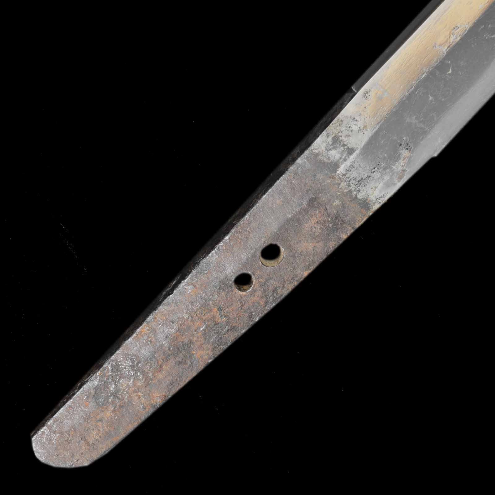 Wakizashi - Mumei(No Signature) - Uchigatana Koshirae - Suriage Nakago - Shinto - Image 12