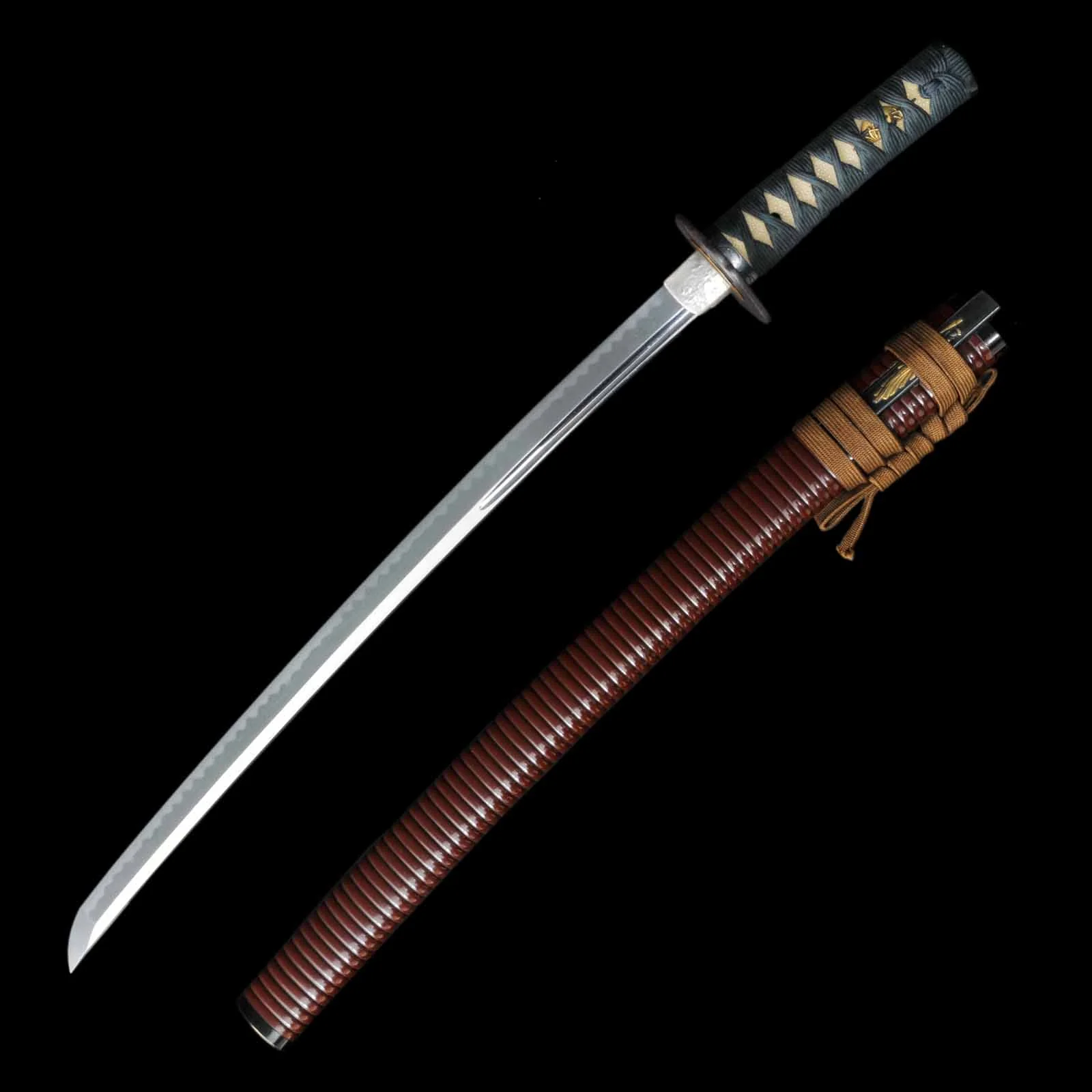 Wakizashi - Mumei(No Signature) - Uchigatana Koshirae - Suriage Nakago - Shinto Era - Aichi 79324 - Image 2