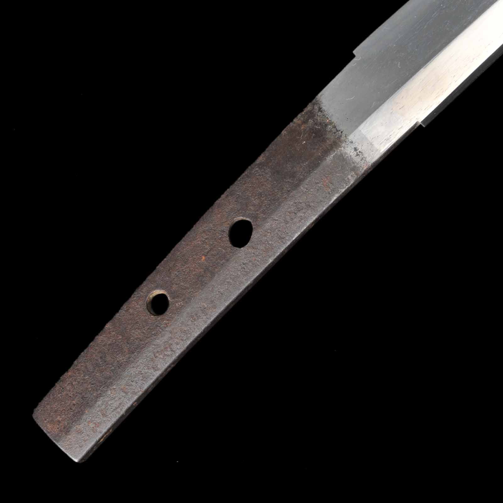 Wakizashi - Mumei(No Signature) - Uchigatana Koshirae - Suriage Nakago - Shinto Era - Tokyo 226252 - Image 8