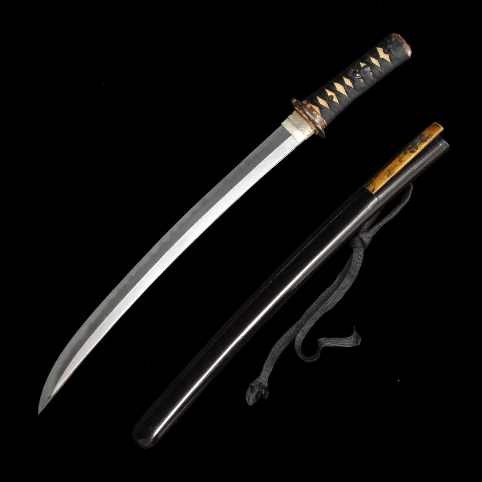 Wakizashi - Mumei(No Signature) - Uchigatana Koshirae - Ubu Nakago - Shinshinto Era - Image 2