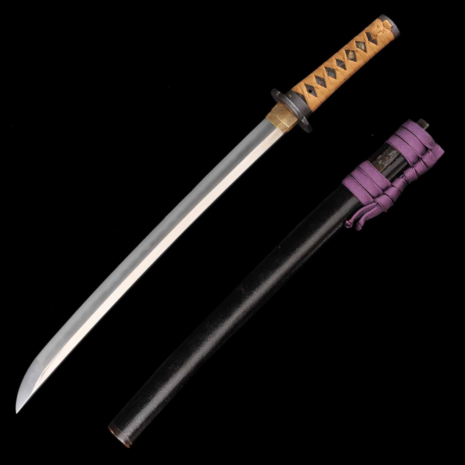 Wakizashi - Mumei(No Signature) - Uchigatana Koshirae - Ubu Nakago - Shinto Era - Shizuoka 72289 - Image 2