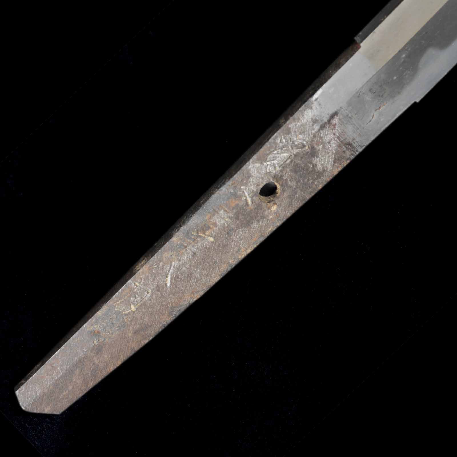 Wakizashi - Suketaka - Shirasaya Koshirae - Ubu Nakago - Shinshinto - Image 13
