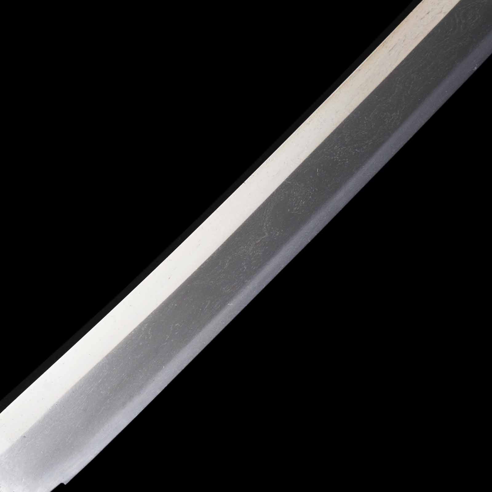 Wakizashi - Yasushige - Uchigatana Koshirae -Ubu Nakago - Koto - Image 10
