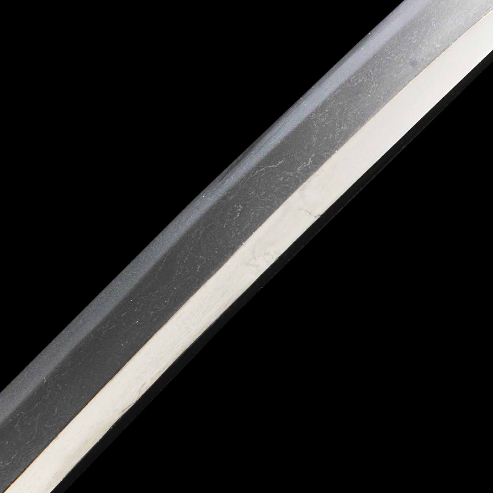 Wakizashi - Yasushige - Uchigatana Koshirae -Ubu Nakago - Koto - Image 4
