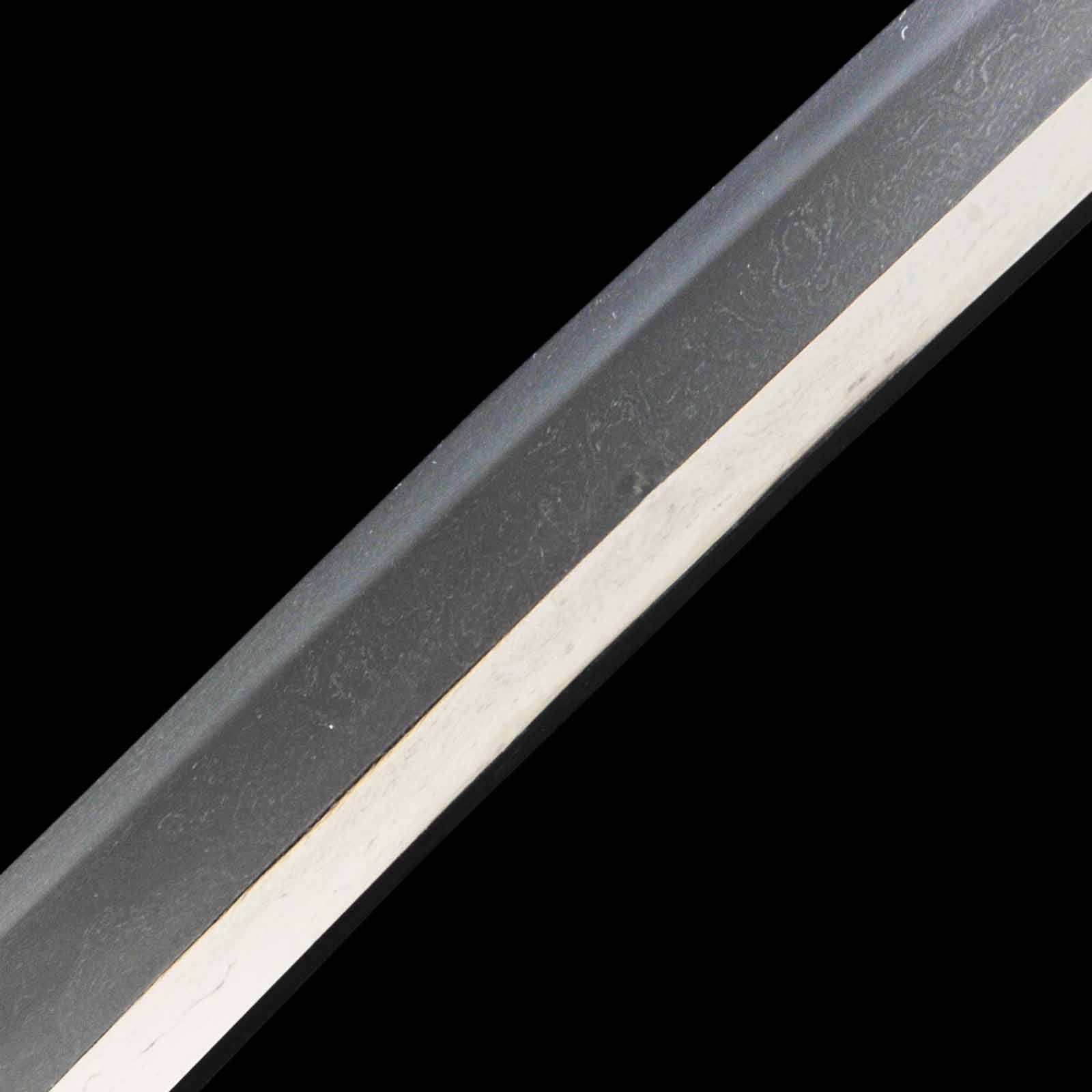 Wakizashi - Yasushige - Uchigatana Koshirae -Ubu Nakago - Koto - Image 5