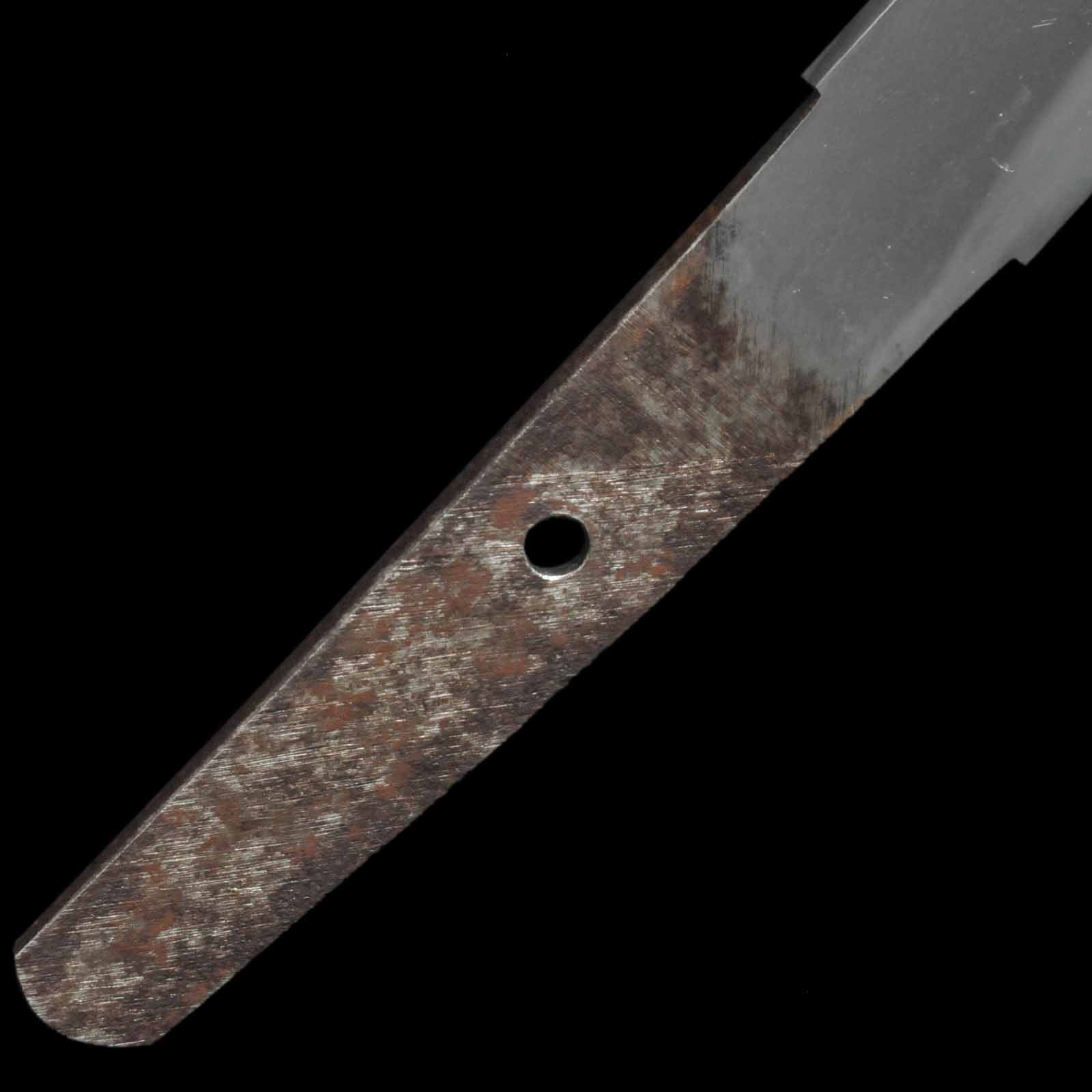 Wakizashi(O-tanto) - Mumei(No Signature) - Uchigatana Koshirae - Ubu Nakago - Shinshinto Era - Osaka 129345 - Image 10