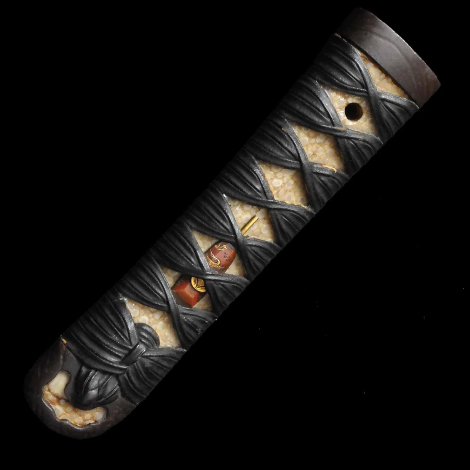 Wakizashi(O-tanto) - Mumei(No Signature) - Uchigatana Koshirae - Ubu Nakago - Shinshinto Era - Osaka 129345 - Image 14