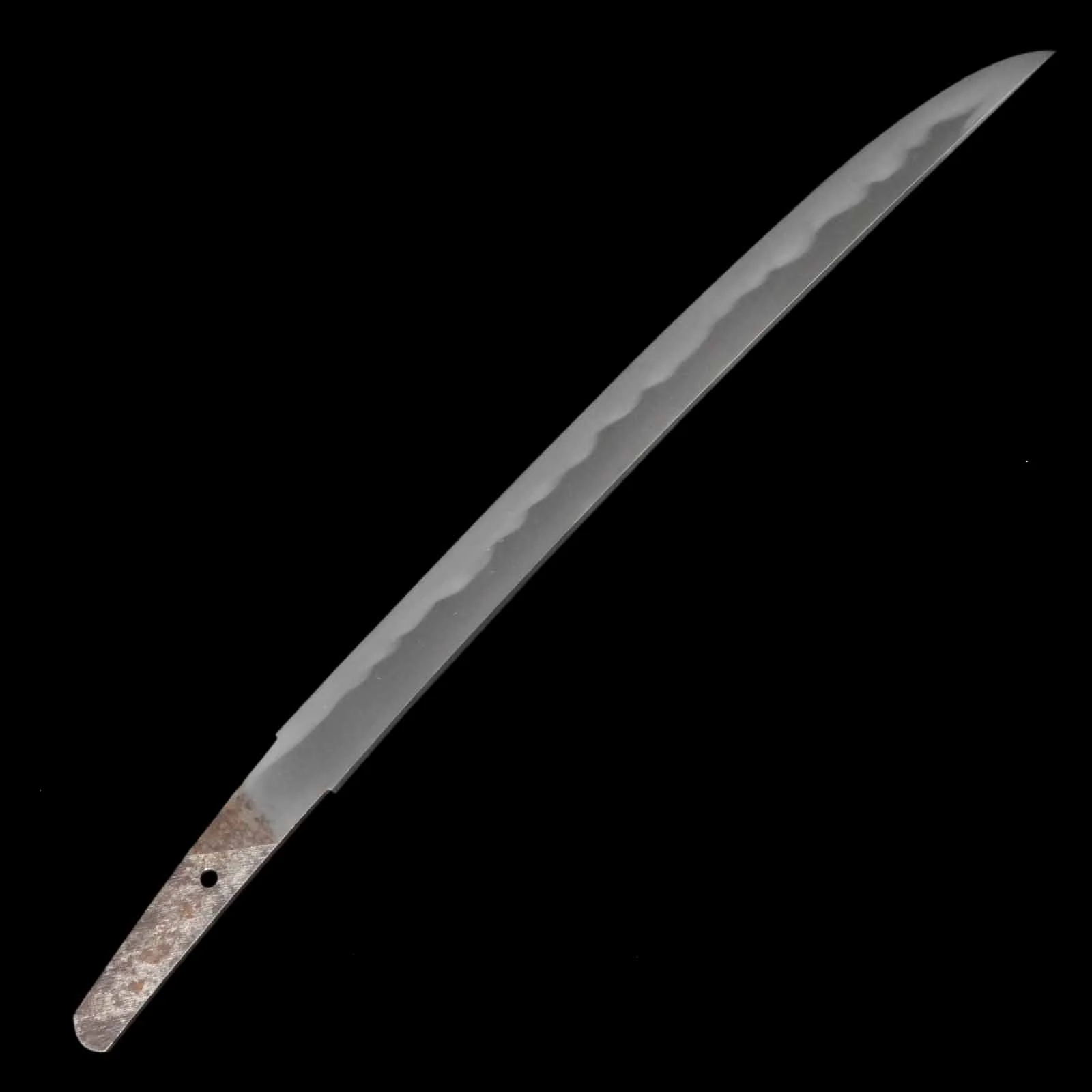 Wakizashi(O-tanto) - Mumei(No Signature) - Uchigatana Koshirae - Ubu Nakago - Shinshinto Era - Osaka 129345 - Image 3